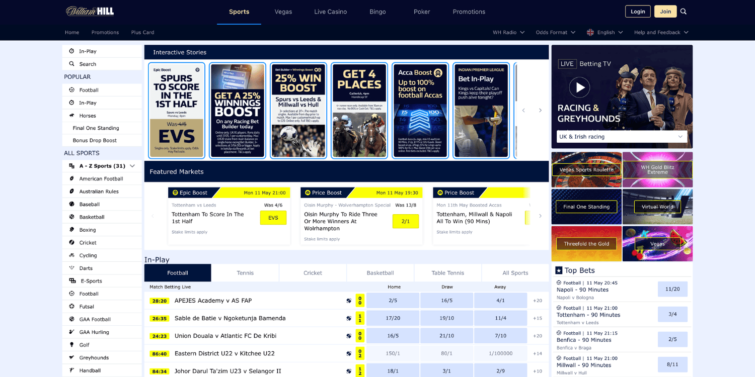William Hill Bet